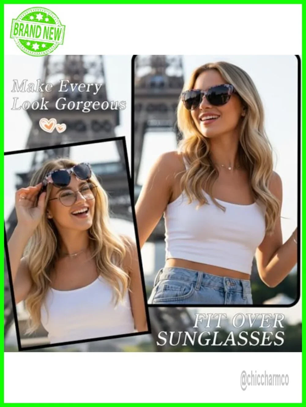 Polarized Fit Over Glasses Sunglasses UV400 Women Oversized